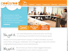 Tablet Screenshot of coolarooconsulting.com
